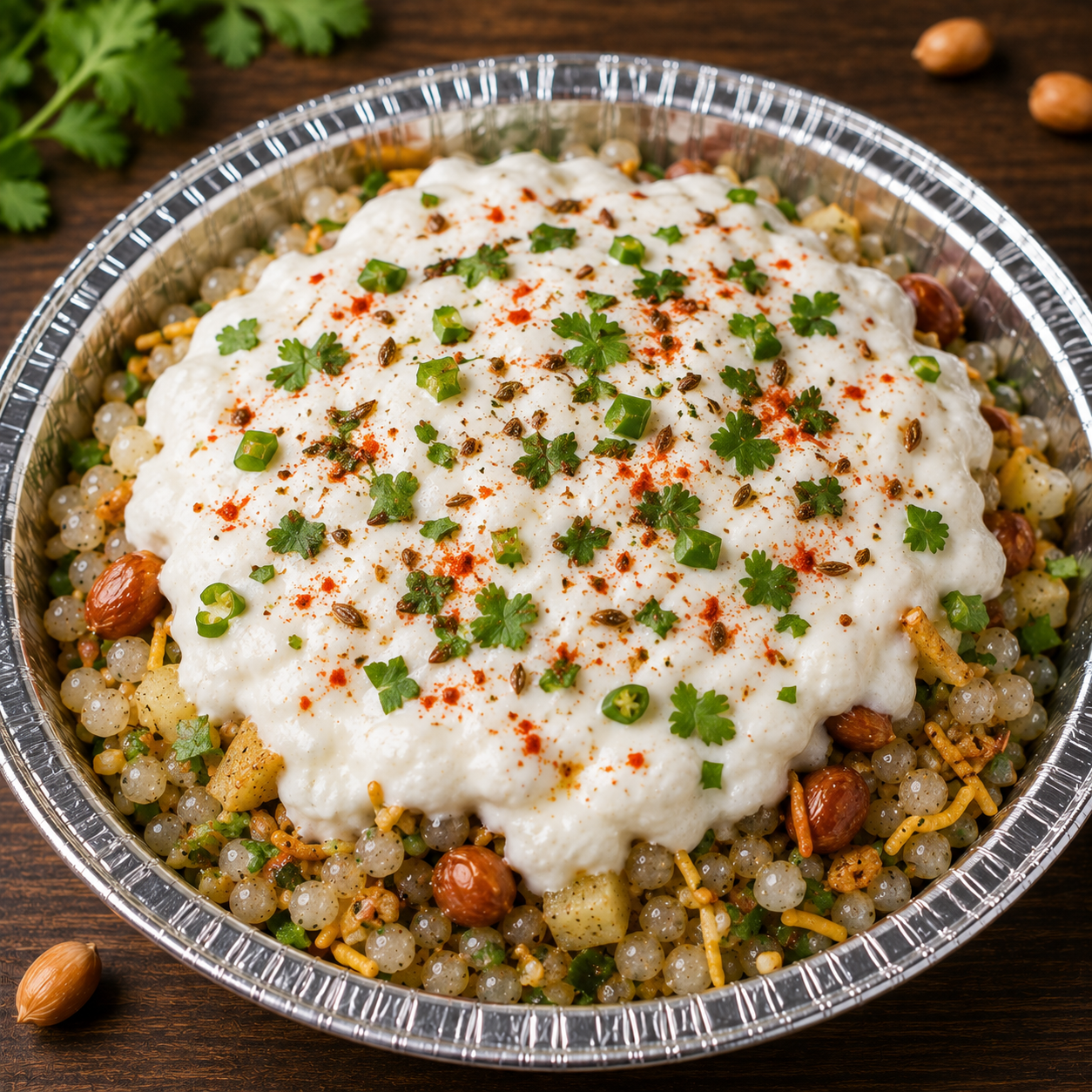 Sabudana Dahi Bhel